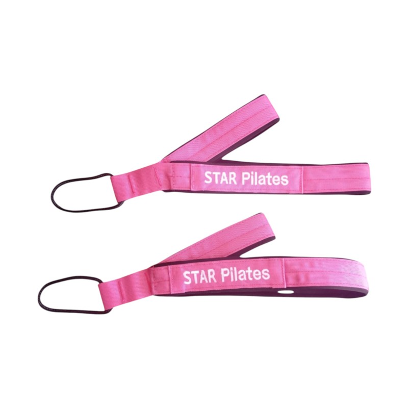 Διπλή Λαβή "Star pilates" Velvet Hot Pink