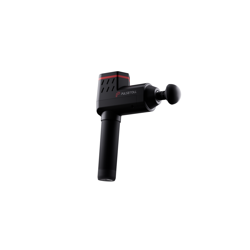 IGNITE PRO MASSAGE GUN WITH HEAT (BLACK/RED)