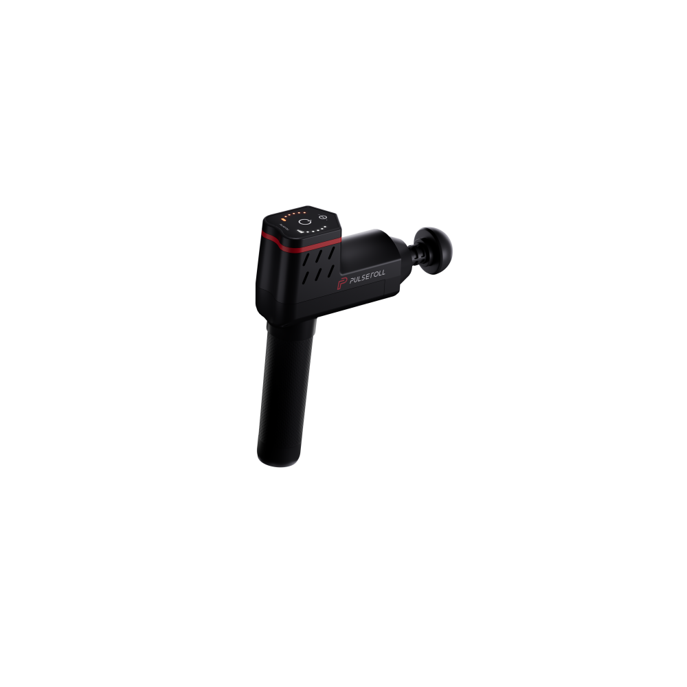 IGNITE PRO MASSAGE GUN WITH HEAT (BLACK/RED)