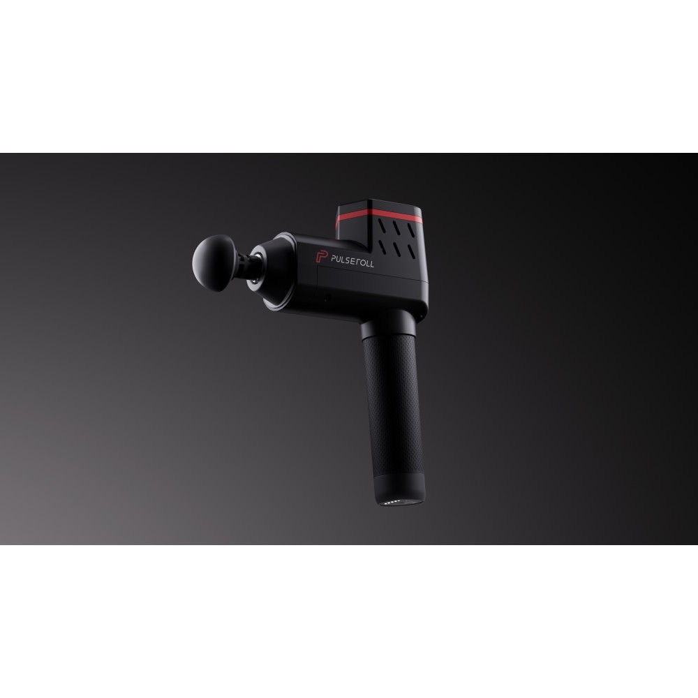 IGNITE PRO MASSAGE GUN WITH HEAT (BLACK/RED)