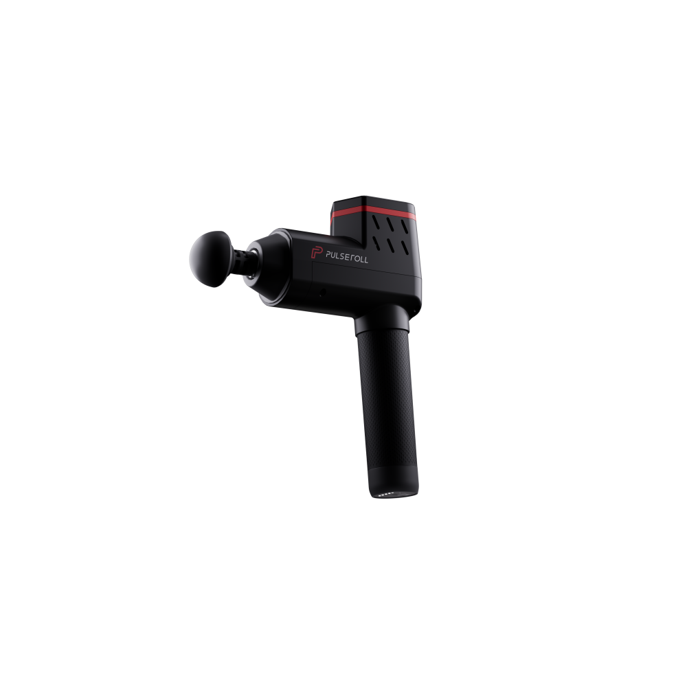 IGNITE PRO MASSAGE GUN WITH HEAT (BLACK/RED)
