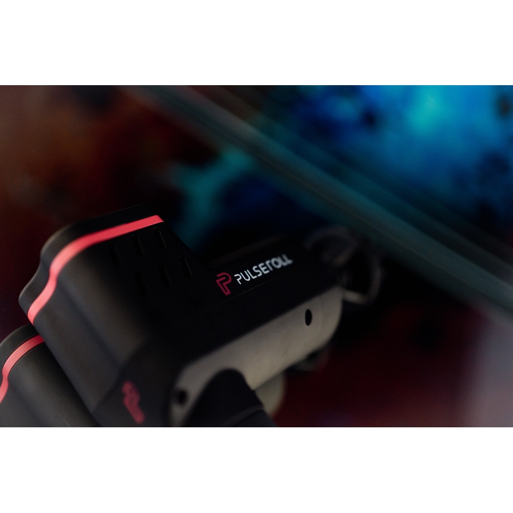 IGNITE PRO MASSAGE GUN WITH HEAT (BLACK/RED)