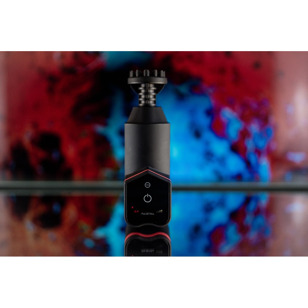 IGNITE PRO MASSAGE GUN WITH HEAT (BLACK/RED)