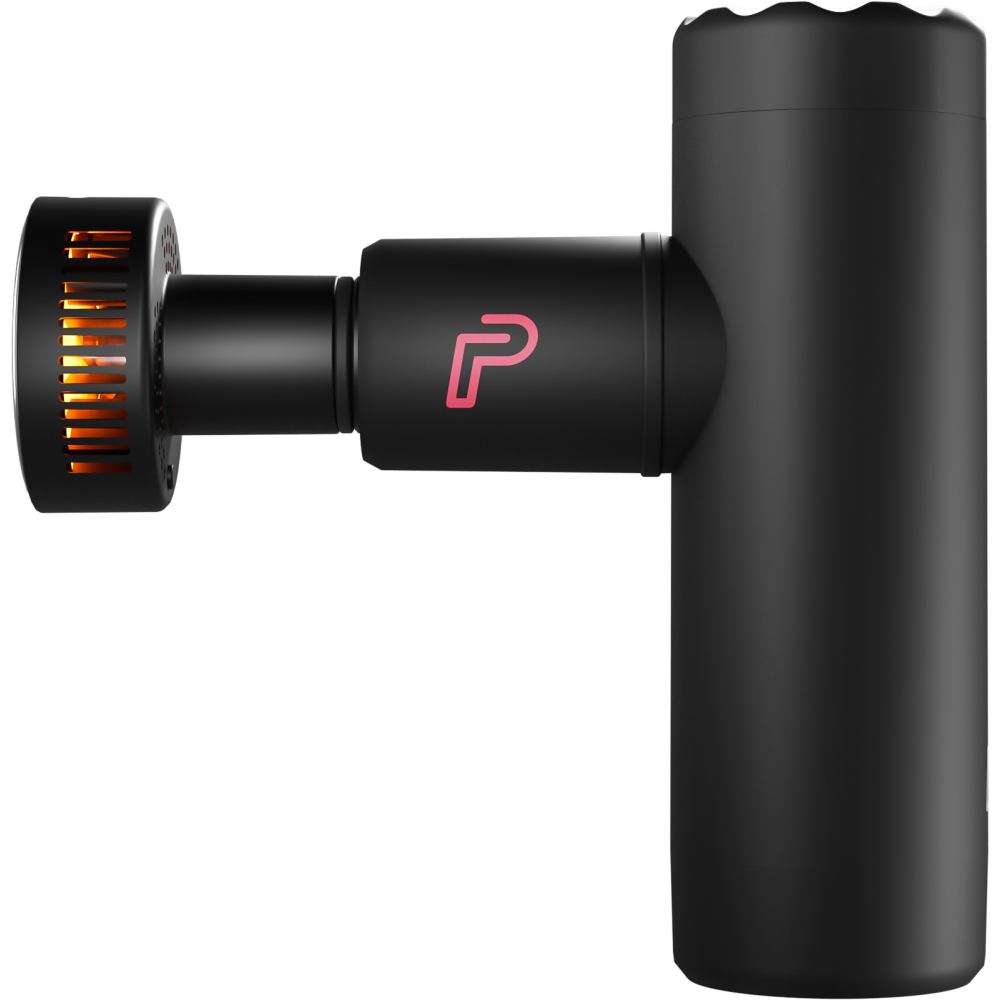 IGNITE MINI MASSAGE GUN WITH HEAT (BLACK)
