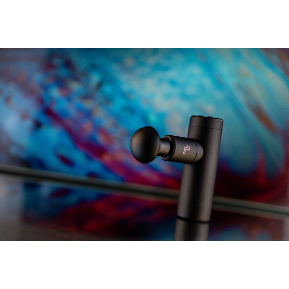 IGNITE MINI MASSAGE GUN WITH HEAT (BLACK)