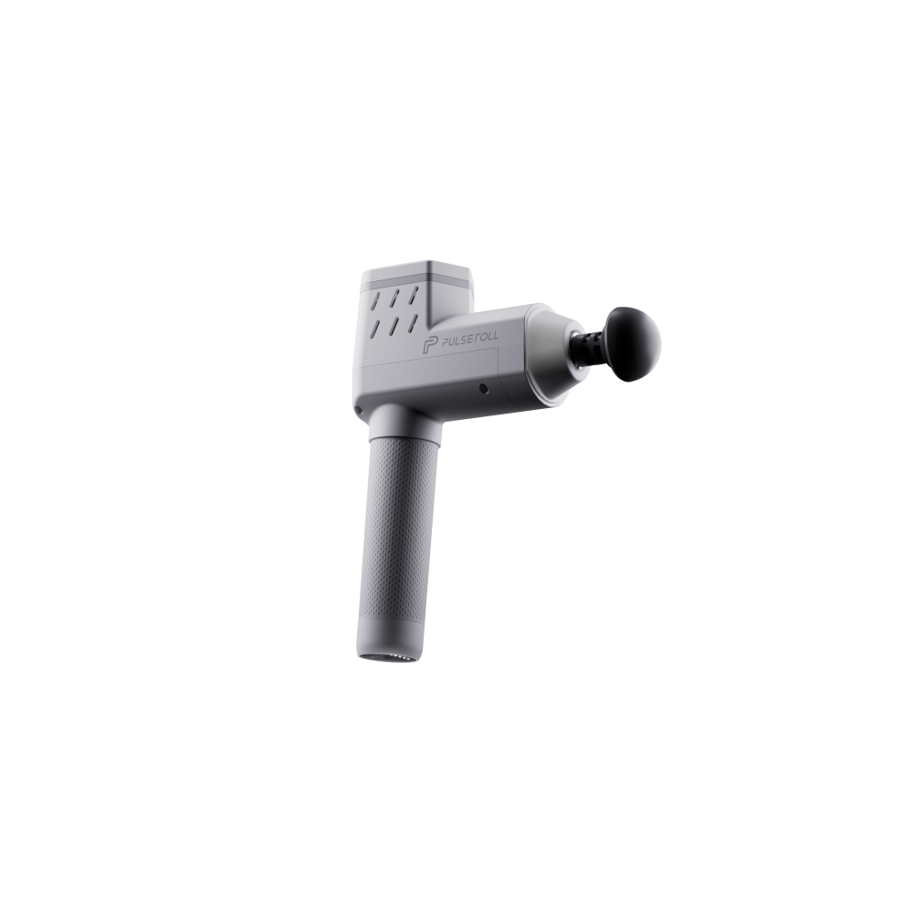 IGNITE PRO MASSAGE GUN WITH HEAT (WHITE/GREY)