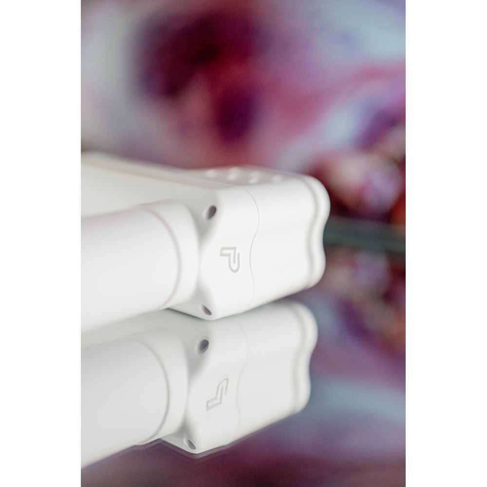 IGNITE PRO MASSAGE GUN WITH HEAT (WHITE/GREY)