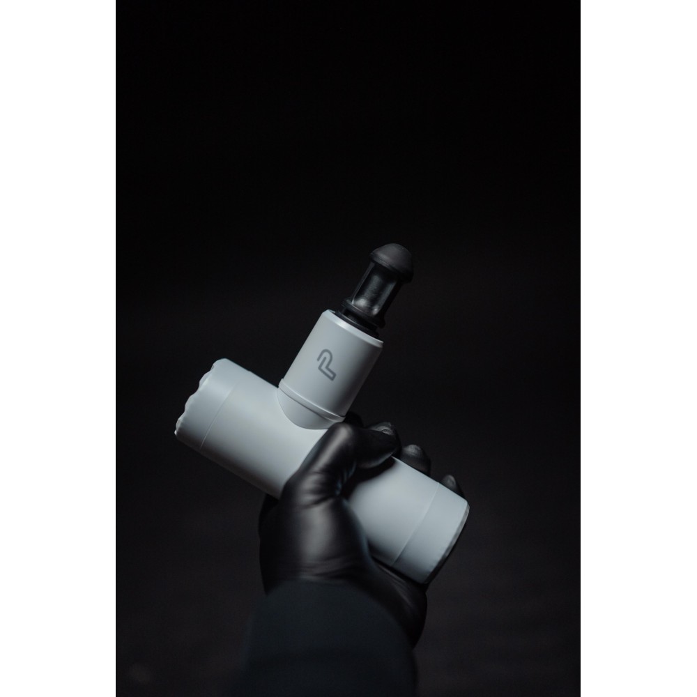 IGNITE MINI MASSAGE GUN WITH HEAT (WHITE)