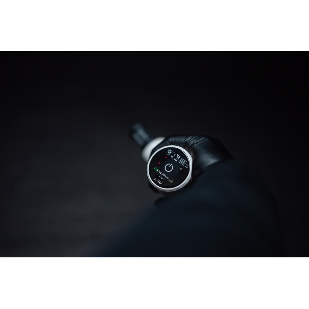 IGNITE MINI MASSAGE GUN WITH HEAT (WHITE)