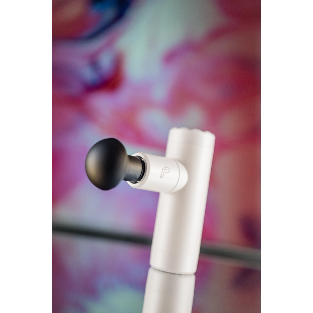 IGNITE MINI MASSAGE GUN WITH HEAT (WHITE)