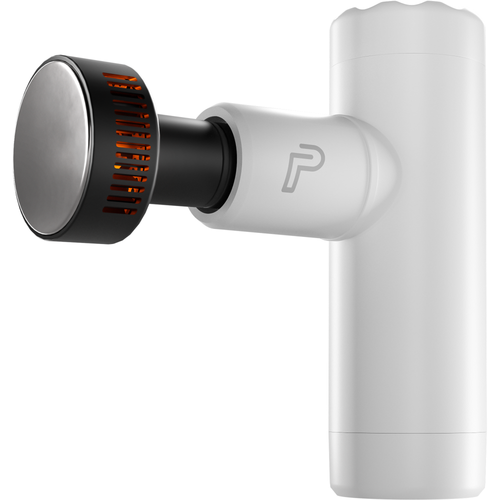 IGNITE MINI MASSAGE GUN WITH HEAT (WHITE)