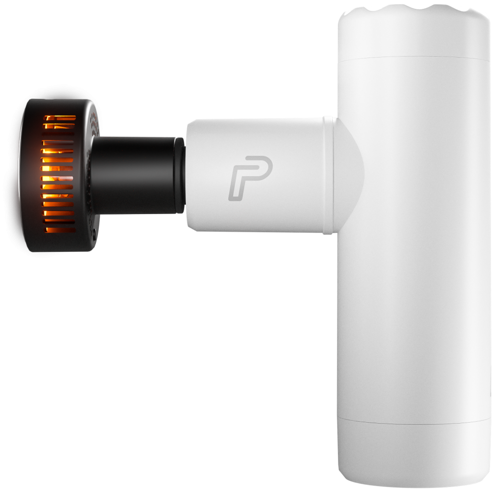 IGNITE MINI MASSAGE GUN WITH HEAT (WHITE)