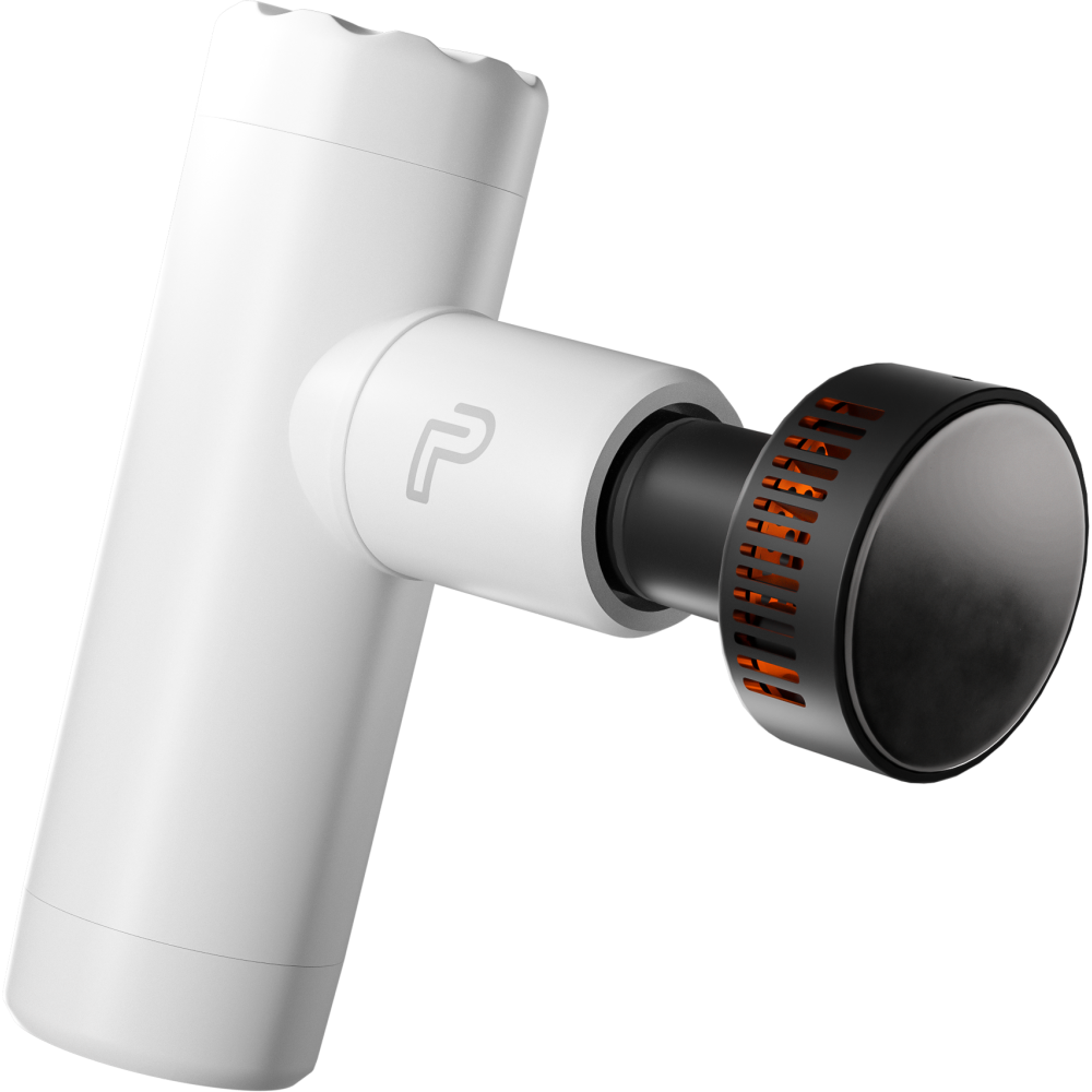 IGNITE MINI MASSAGE GUN WITH HEAT (WHITE)