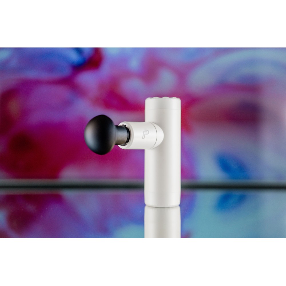 IGNITE MINI MASSAGE GUN WITH HEAT (WHITE)