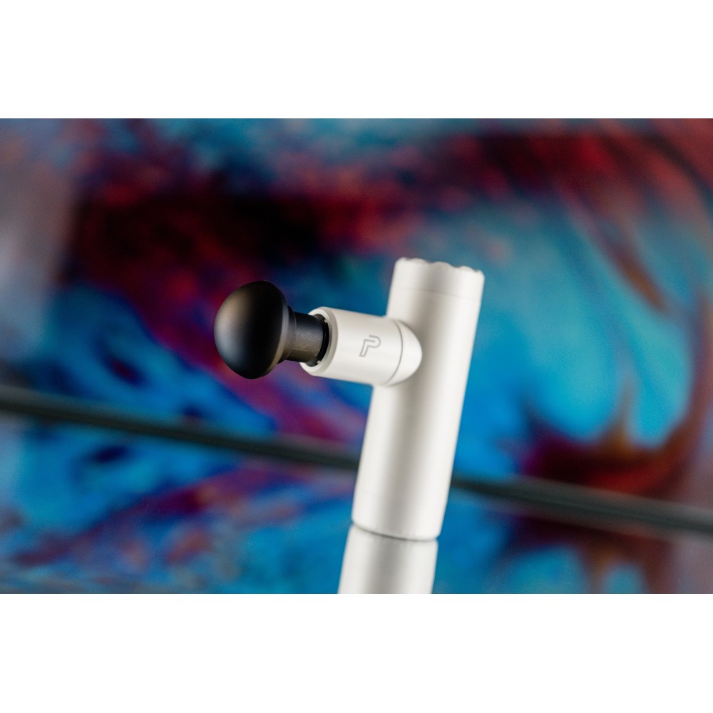 IGNITE MINI MASSAGE GUN WITH HEAT (WHITE)