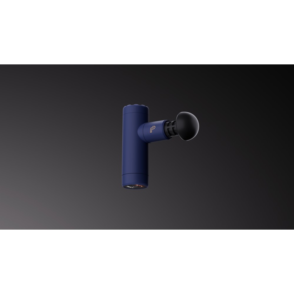 IGNITE MINI MASSAGE GUN WITH HEAT (BLUE)