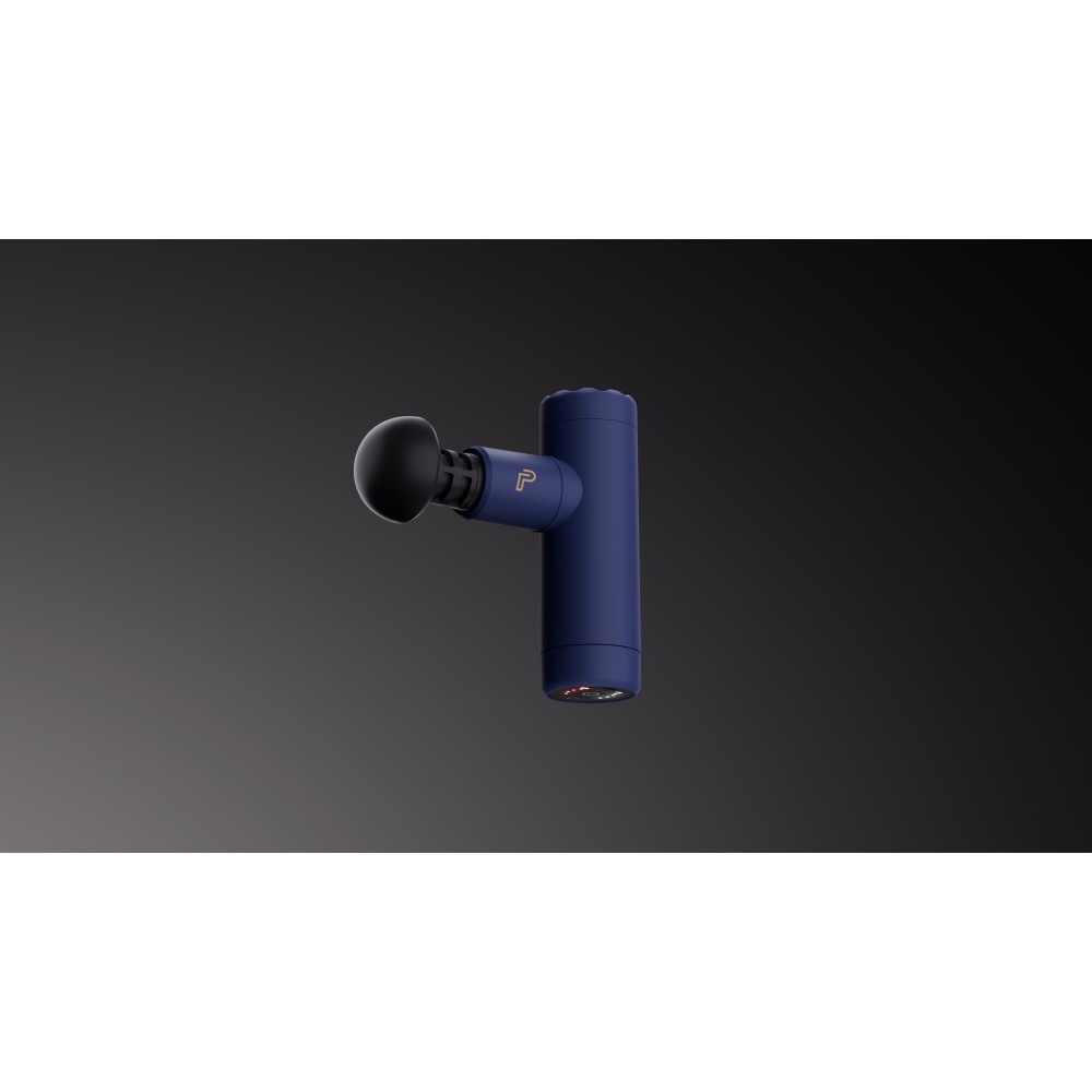 IGNITE MINI MASSAGE GUN WITH HEAT (BLUE)