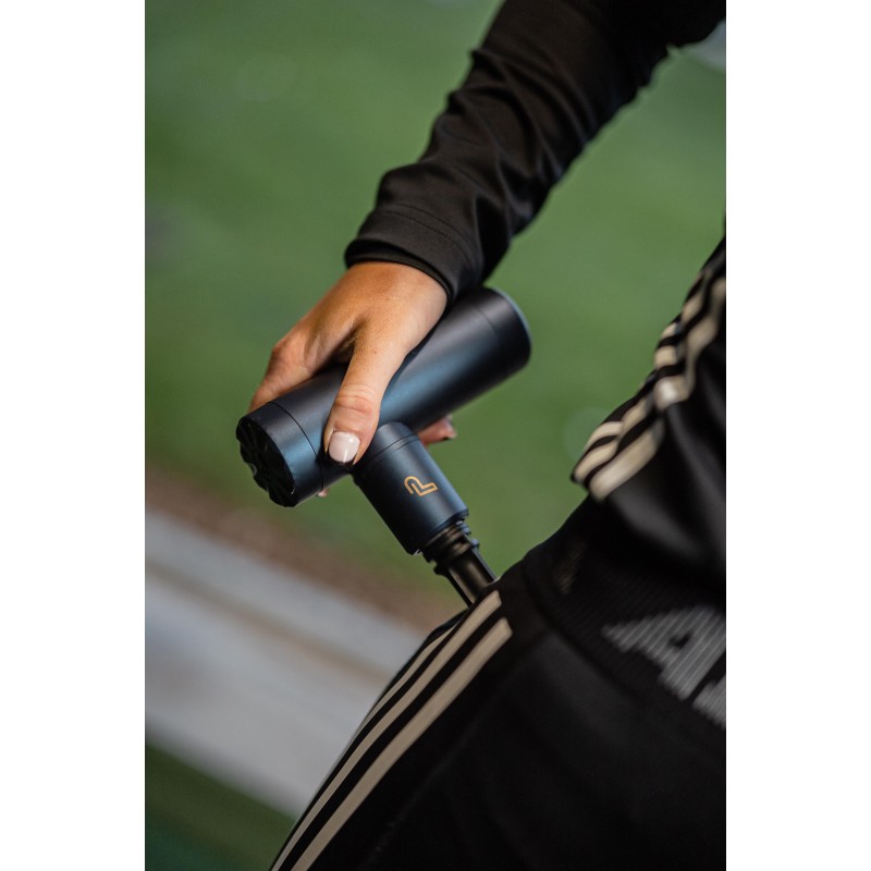 IGNITE MINI MASSAGE GUN WITH HEAT (BLUE)