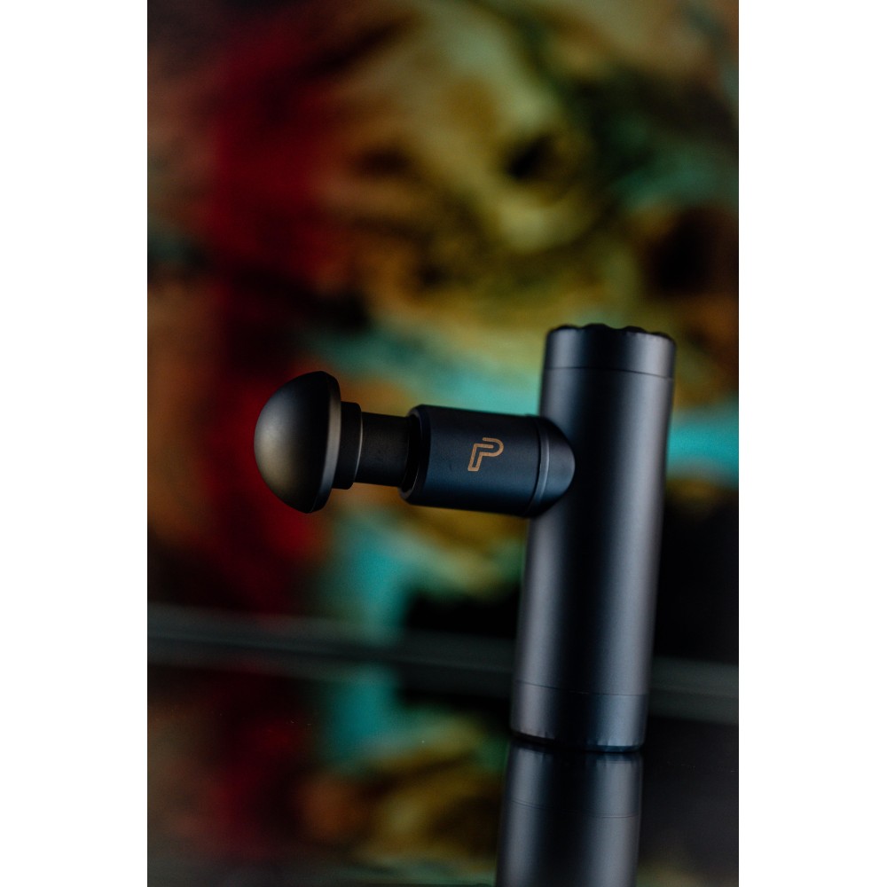 IGNITE MINI MASSAGE GUN WITH HEAT (BLUE)