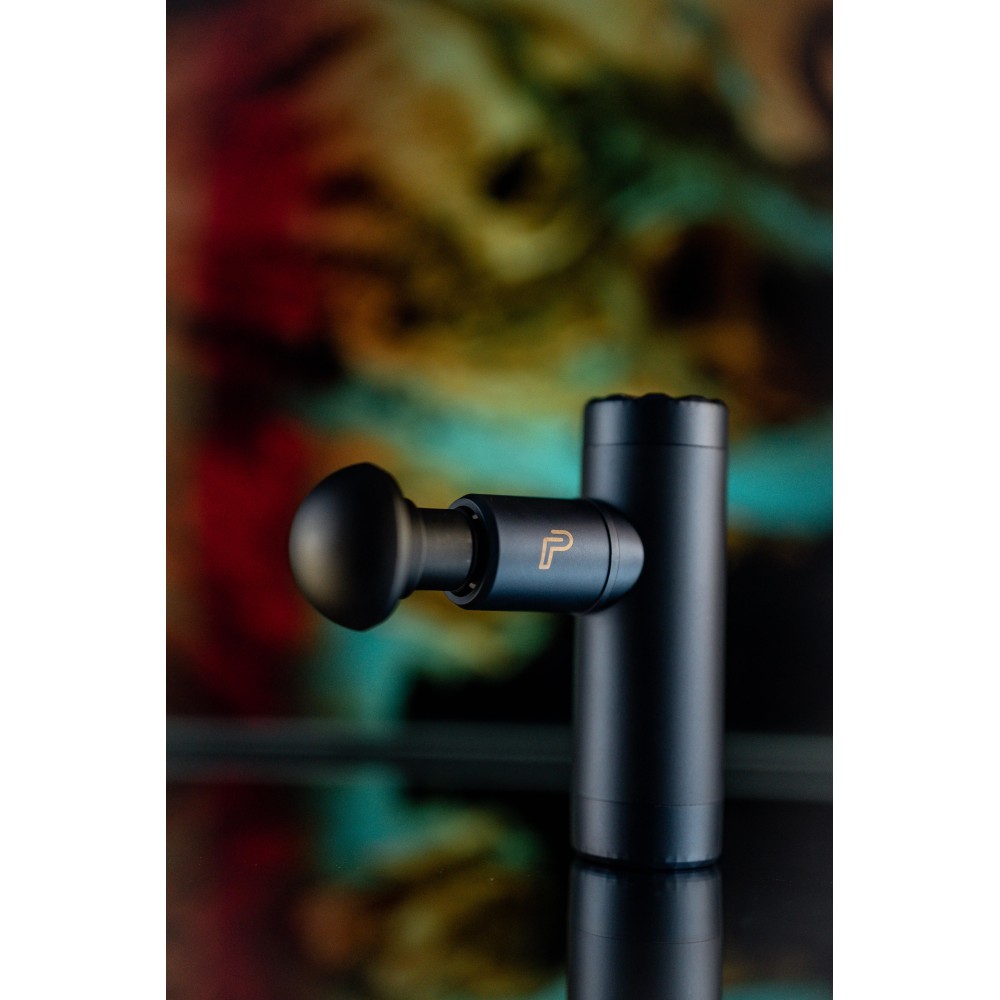 IGNITE MINI MASSAGE GUN WITH HEAT (BLUE)