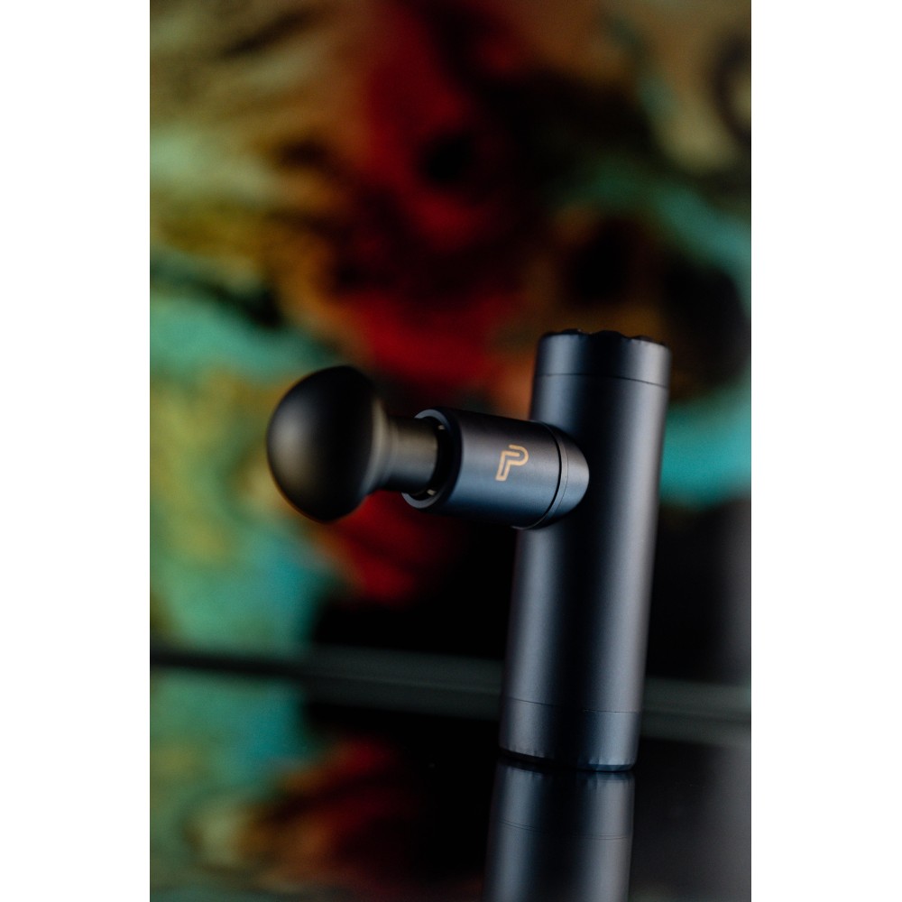 IGNITE MINI MASSAGE GUN WITH HEAT (BLUE)