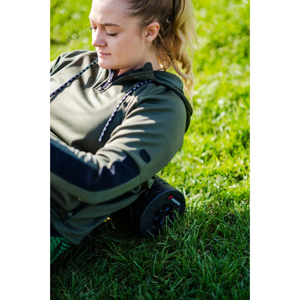 VYB PRO VIBRATING FOAM ROLLER (BLACK)