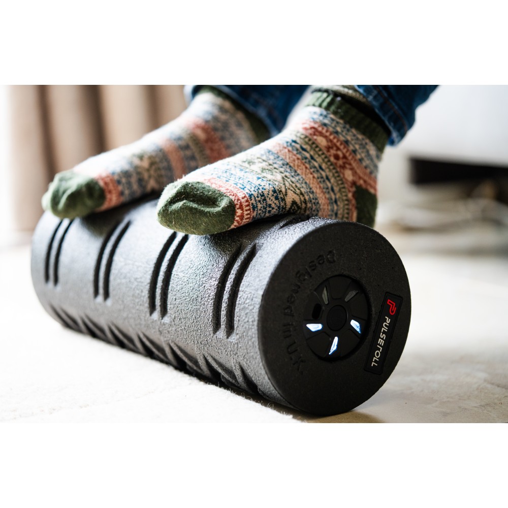 VYB PRO VIBRATING FOAM ROLLER (BLACK)