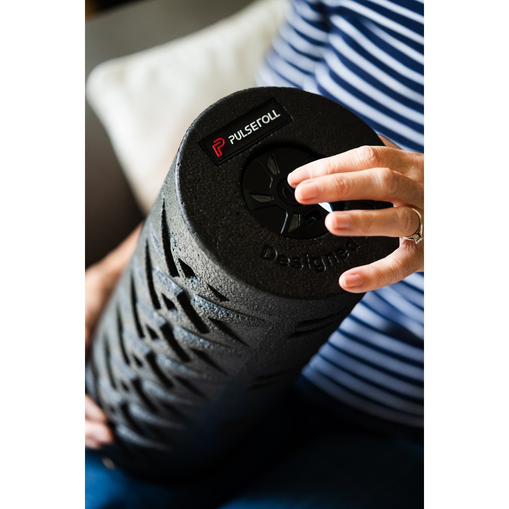 VYB PRO VIBRATING FOAM ROLLER (BLACK)