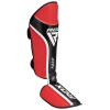 SHIN INSTEP AURA PLUS T-17 RED/BLACK-L