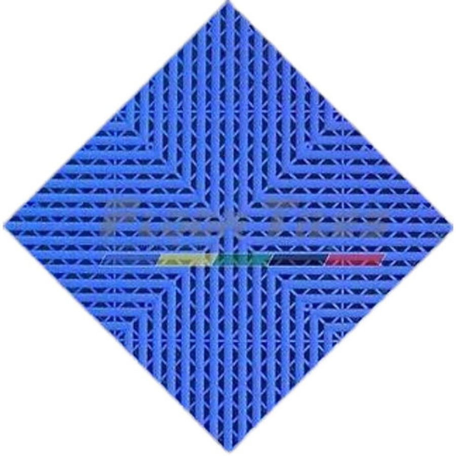 Πλαστικό PVC πλακάκι μπλε Floortiles IFS