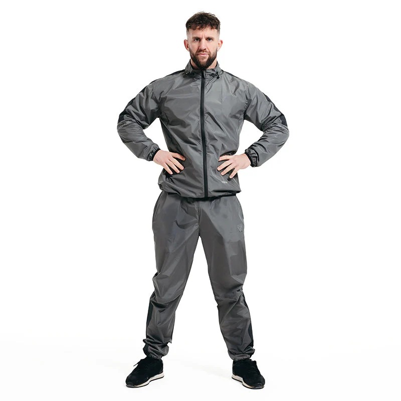CLOTHING SAUNA SUIT C1 GRAY-L