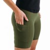 SWEAT WOMEN'S SHORTS W1 ARMY GREEN-S
