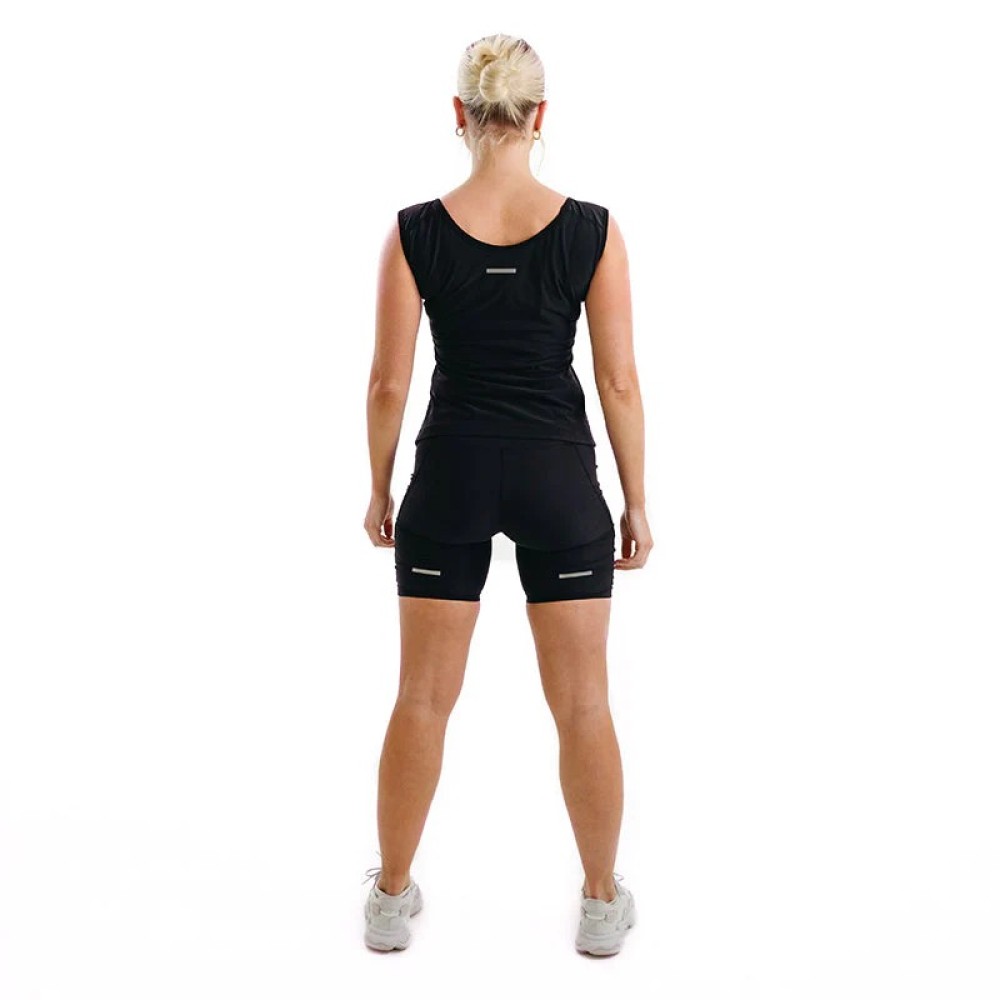 SWEAT WOMEN'S SHORTS W1 BLACK-S
