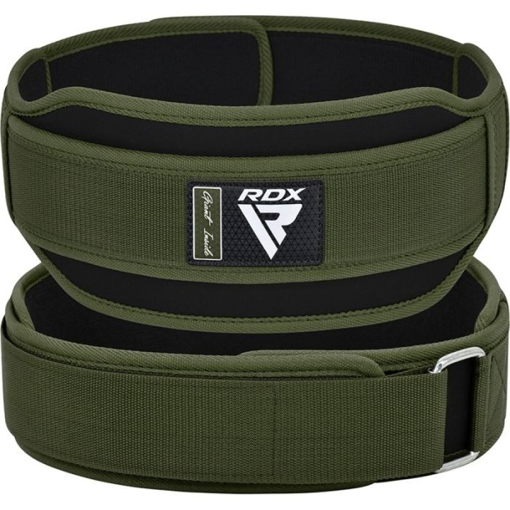 WEIGHT LIFTING DOUBLE BELT RX5 ARMY GREEN -M