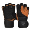 GYM GLOVE MICRO TAN/BLACK PLUS-M