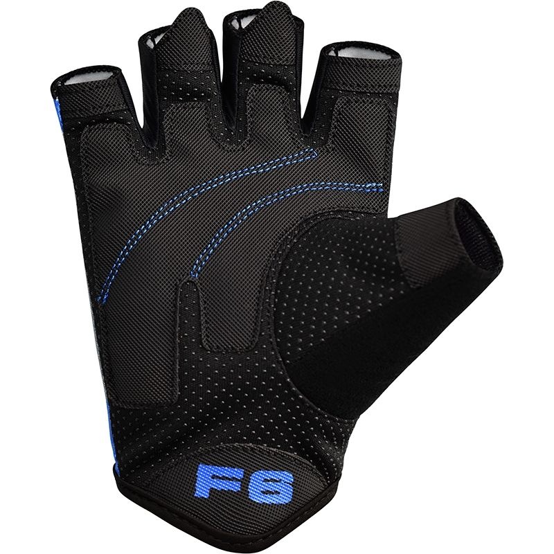 GYM GLOVES SUMBLIMATION F6 BLUE-L