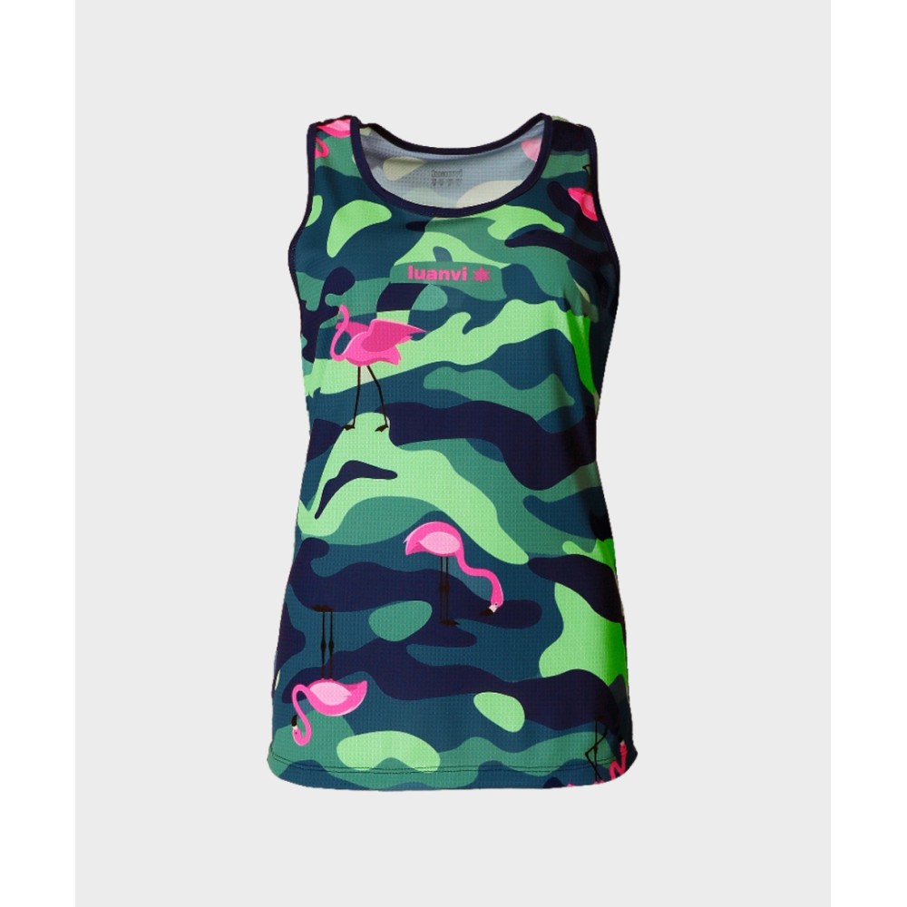 Technical Tank Top FLAMENCO CAMU