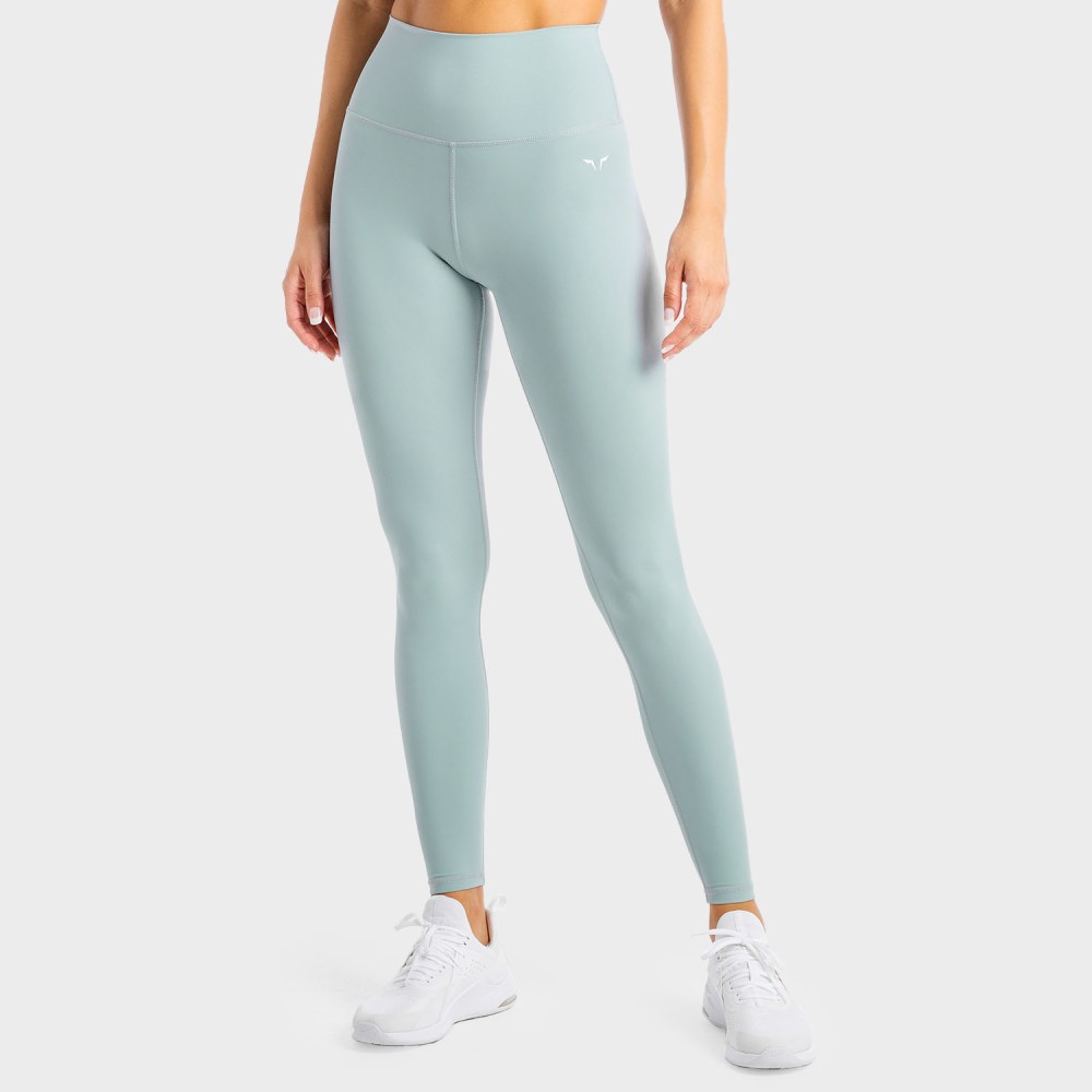 CORE AGILE LEGGINGS – DUSTY BLUE
