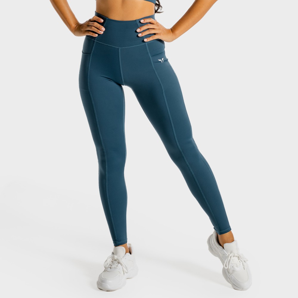 CORE LEGGINGS – BLUE