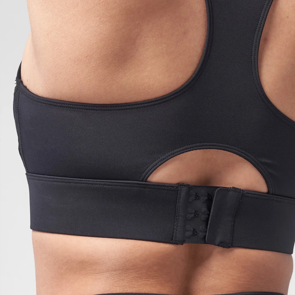 ESSENTIAL HIGH IMPACT BRA – BLACK