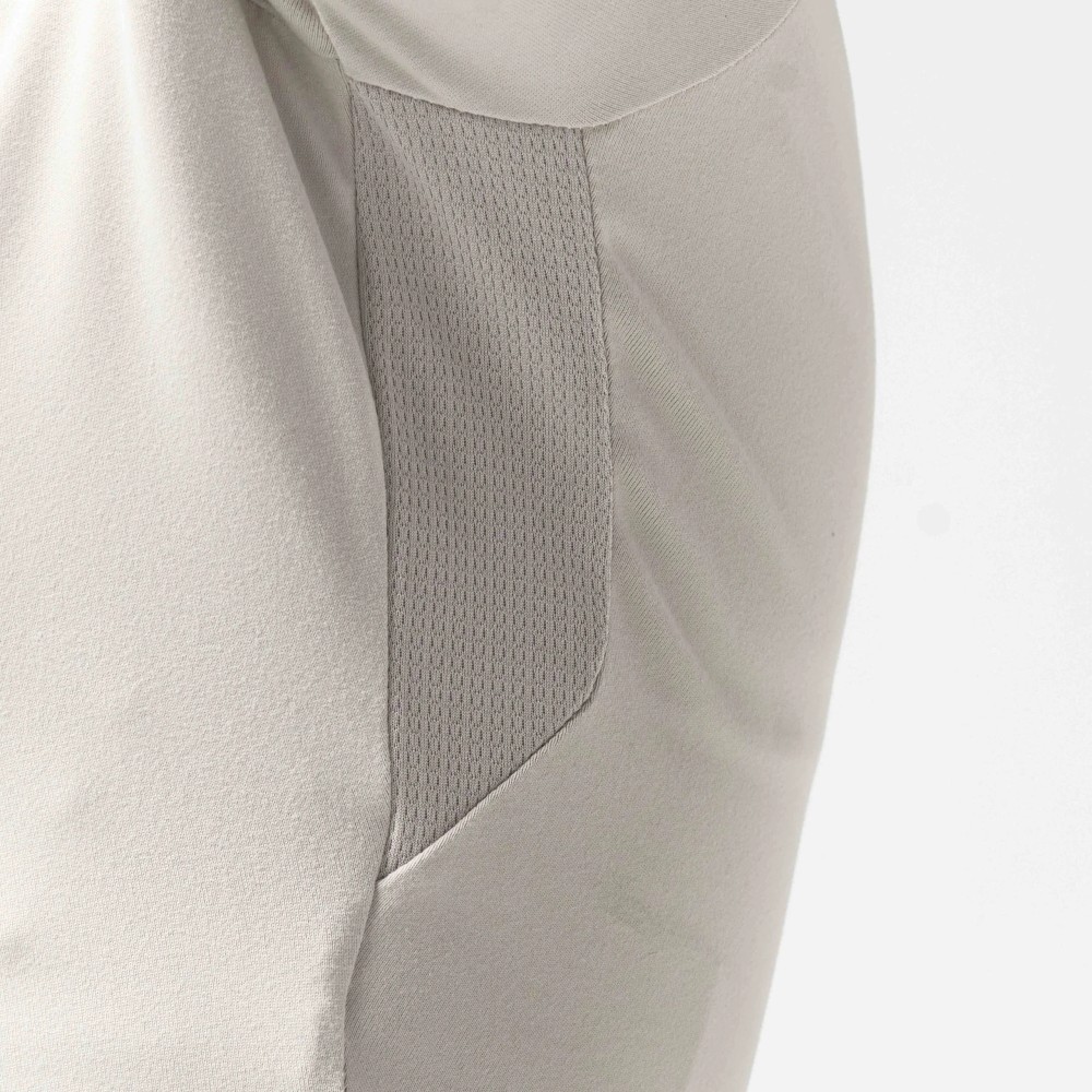 ESSENTIAL CROP TEE – WILLOW GREY