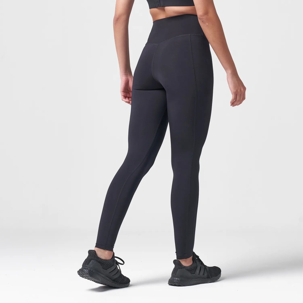 ESSENTIAL HIGH WAISTED LEGGINGS – BLACK