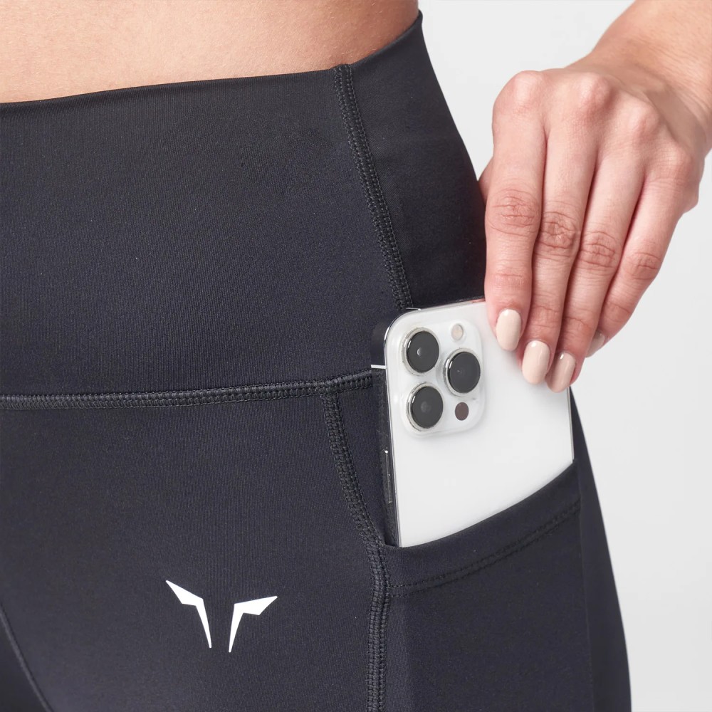 ESSENTIAL HIGH WAISTED LEGGINGS – BLACK