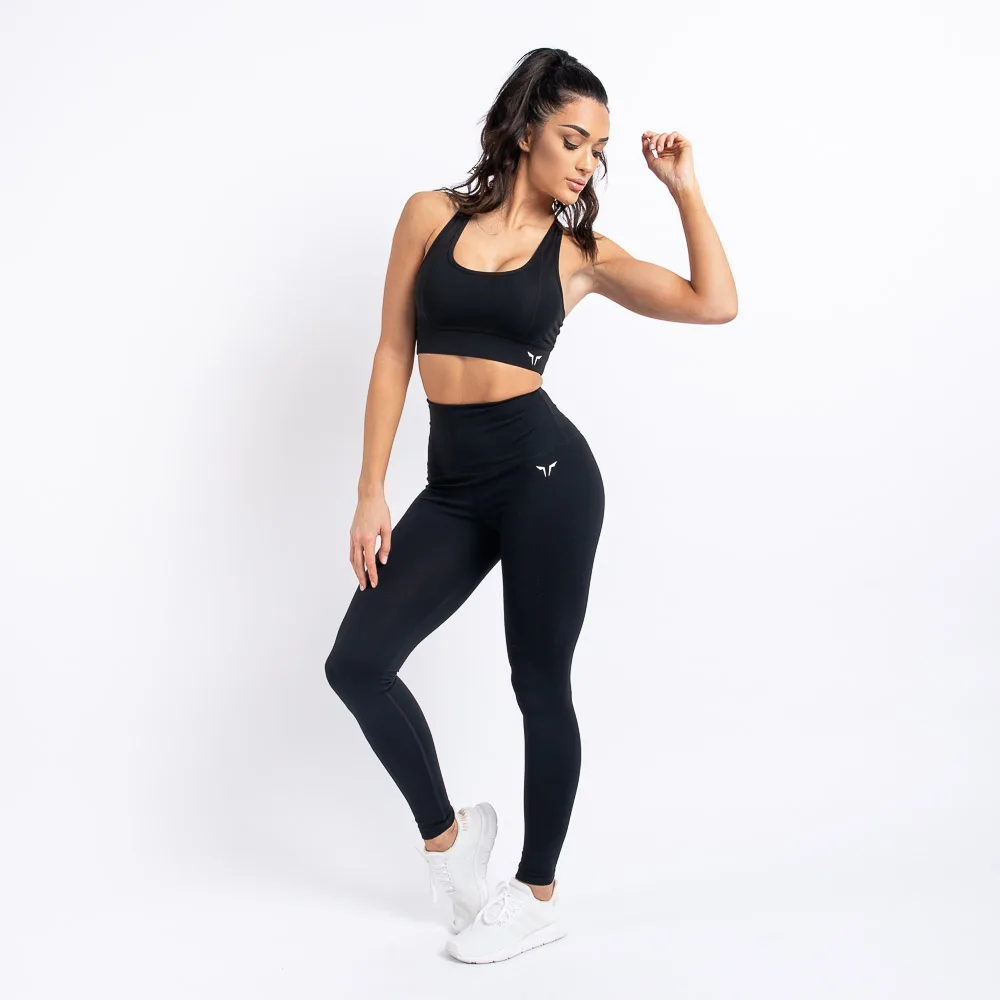 HERA HIGH-WAISTED LEGGINGS – BLACK