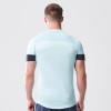 LAB360 RAGLAN PERFORMANCE TEE – CANAL BLUE