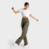 LUXE WIDE LEG PANTS – OLIVE