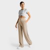 LUXE WIDE LEG PANTS – STONE