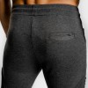 STATEMENT RIBBED JOGGERS – MELANGE GREY