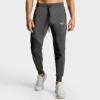 STATEMENT RIBBED JOGGERS – MELANGE GREY