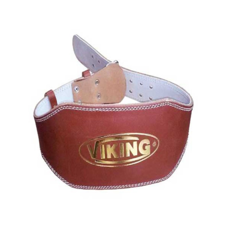 Viking Leather Weight Lifting Belt Ζώνη Μέσης Δερμάτινη (GS-14203)